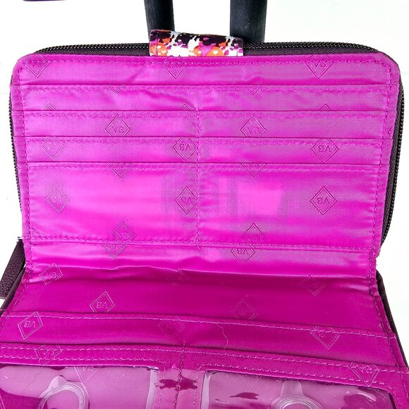 Vera Bradley Hadley East West Turnlock Wallet in Houndstooth Tweed, NWOT - Picture 7 of 8